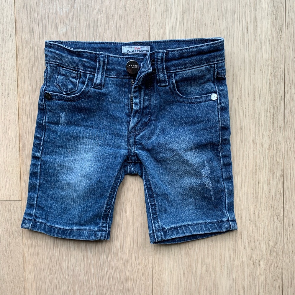 Cesar’s Paccioti Boys Denim Jean Shorts l Size 6 months